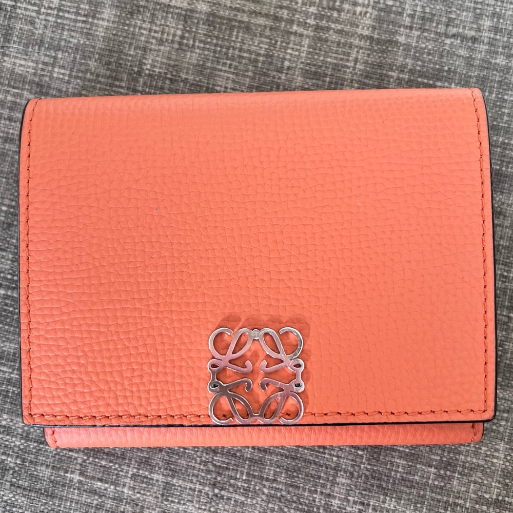 Loewe Anagram Trifold Compact Wallet